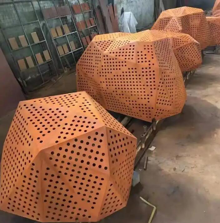 峪泉镇耐候钢造型